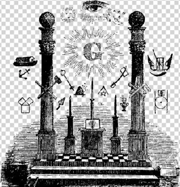 Freemasonry Is A Progressive Moral Science Taught By - Burning Tapers