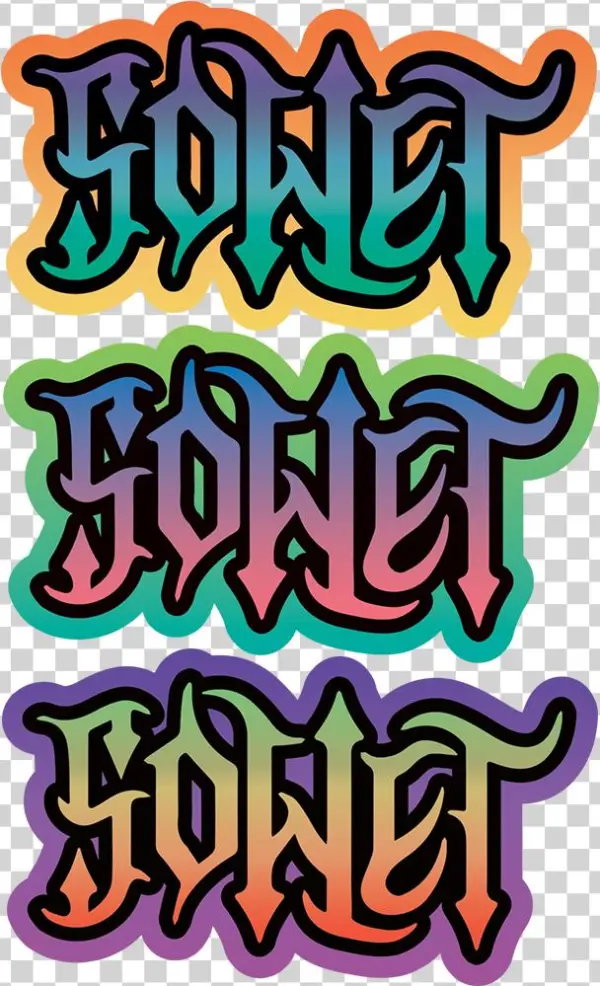 Image Of Sewer Sticker - Graphic Design