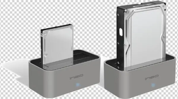 Ineo I Na320u Plus Usb 3 0 Hdd Docking Station Review - Dock Station Hdd Png
