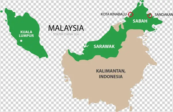 Location - Coat Of Arms Of Malaysia