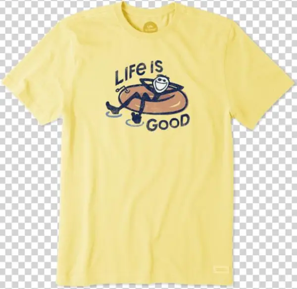 Men's Inner Tube Jake Crusher Tee - Yeah Buoy Life Is Good Shirt