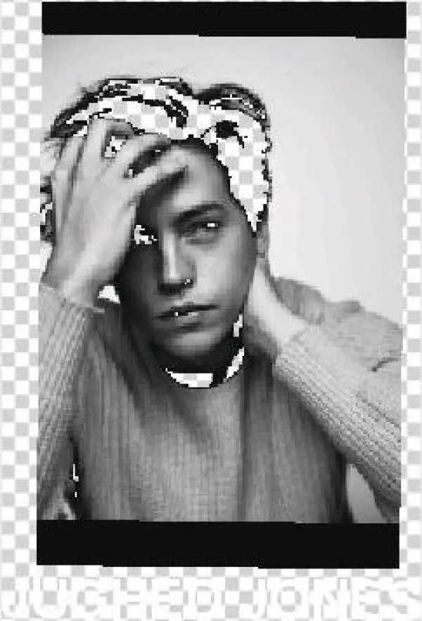 Model Image Graphic Image - Cole Sprouse