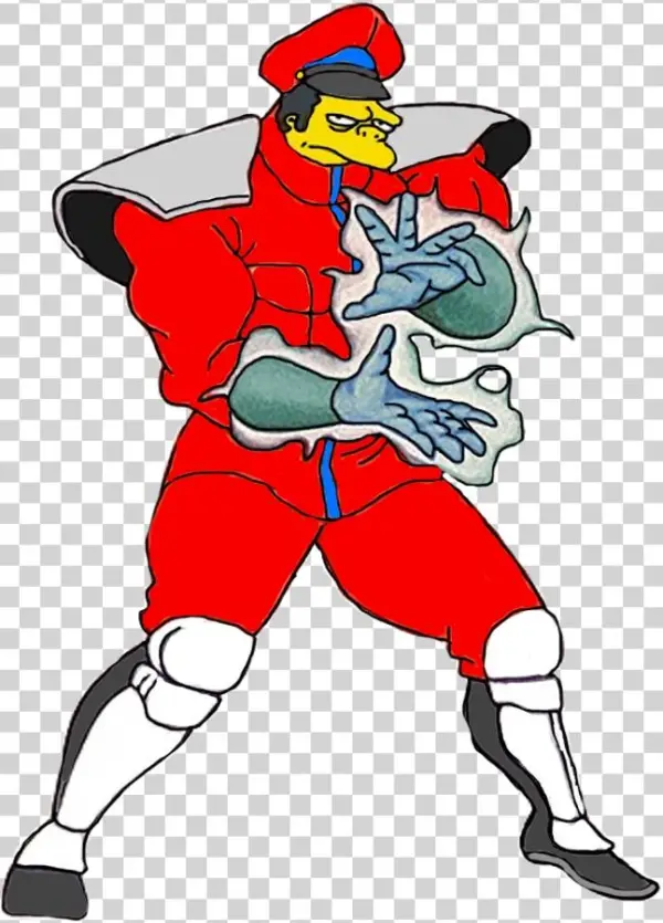 Moe Szyslak As M - Vega Street Fighter 2