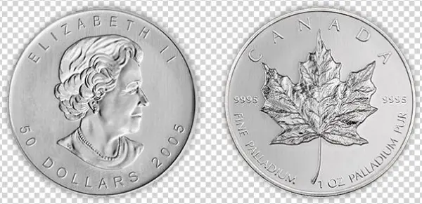 Palladium Canadian Maple Leafs - Wiener Philharmoniker Silver Coin