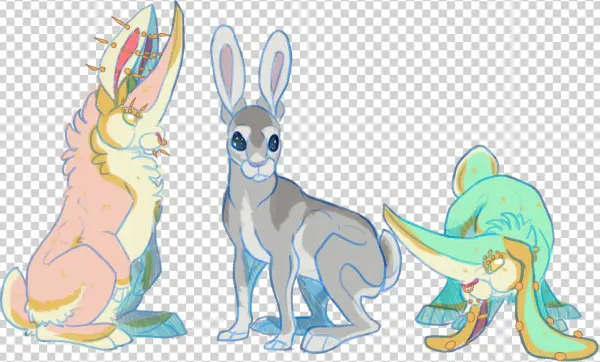 [p/g] Not Rabbits - Cartoon