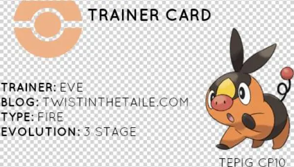 Pokemon Trainer Card - Pokémon