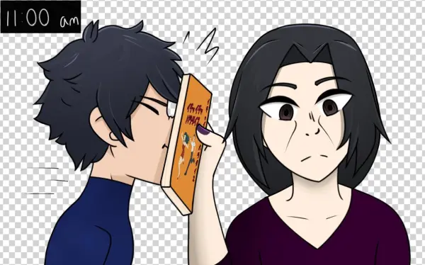 Shisui, Itachi - Cartoon