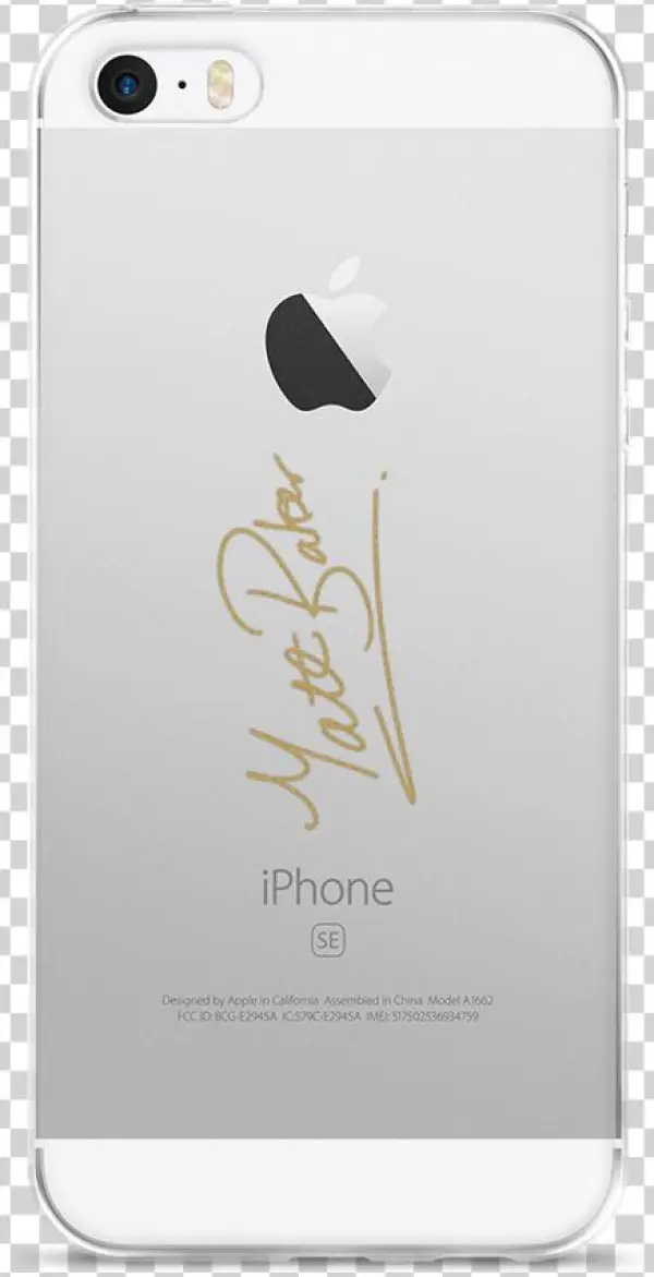 Signature Iphone Cover 5/5s/se