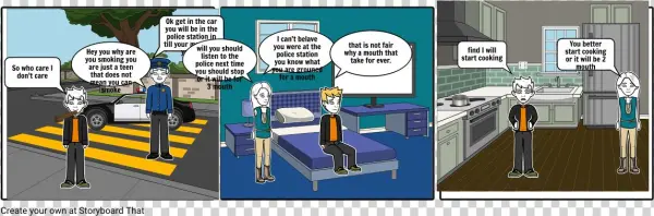 Smoking Stink - Cartoon