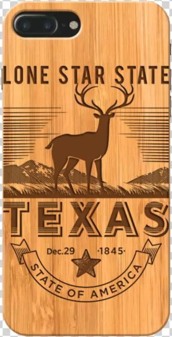 State Of Texas Wooden Phone Case - Zippo Lighter: Texas, The Lone Star State - Navy Matte