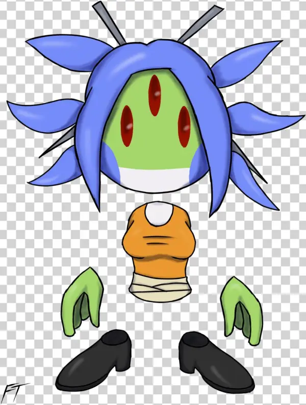 Thing-thing Hylotl Girl - Art