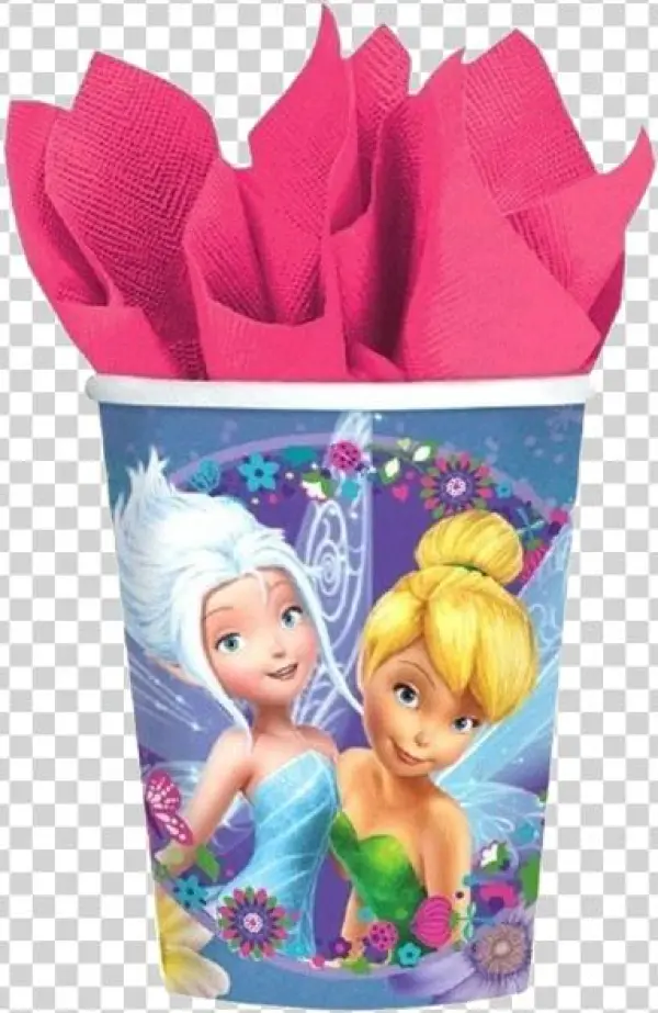 Tinkerbell Party Cups - Cup 9oz Best Friend Fairies
