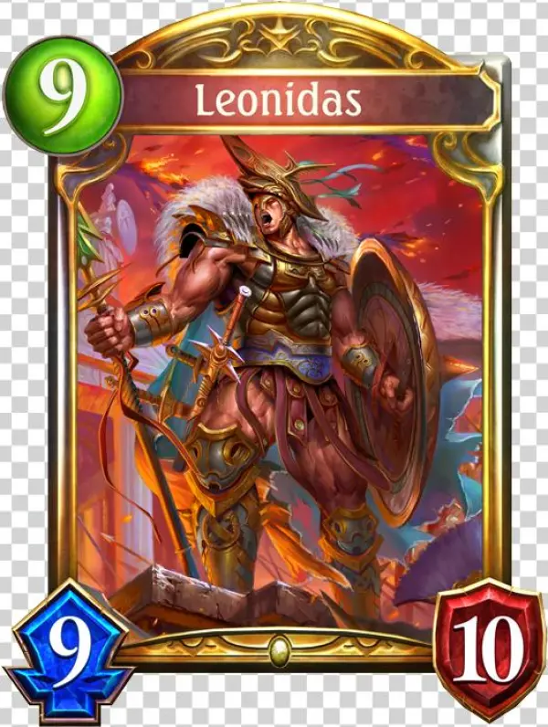 Unevolved Leonidas Evolved Leonidas - Shadowverse Cards Azazel