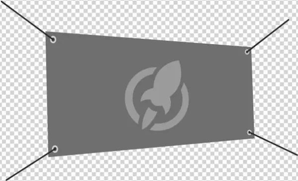 Vinyl Banner - Umbrella