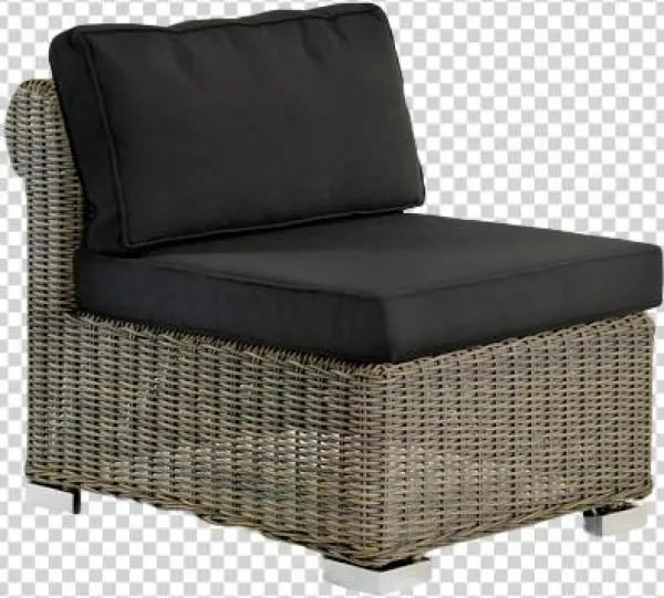 Wicker Patio Chair Png Picture - Outliv. Spain Loungebank 5-teilig Geflecht Inklusive