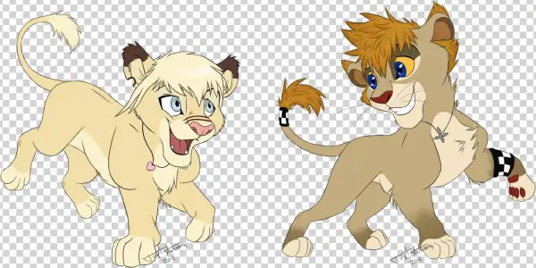 Yume And Roxas - Cat