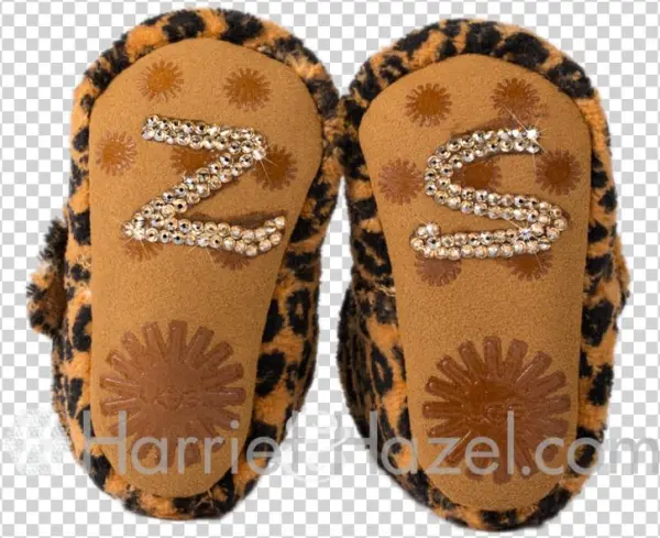 Baby Ugg Pink Leopard Harriet & Hazel - Bixbee