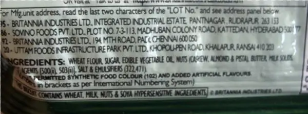 Britania Good Day Biscuit - Commemorative Plaque