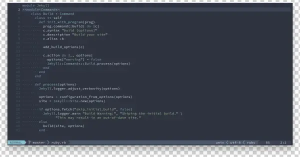 Development - Nord Vim