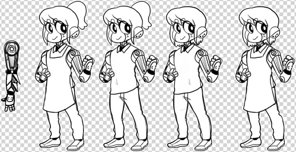 Full Body Sketches - Cartoon