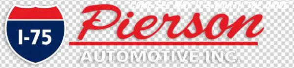 I75 Pierson Automotive Logo - Carmine