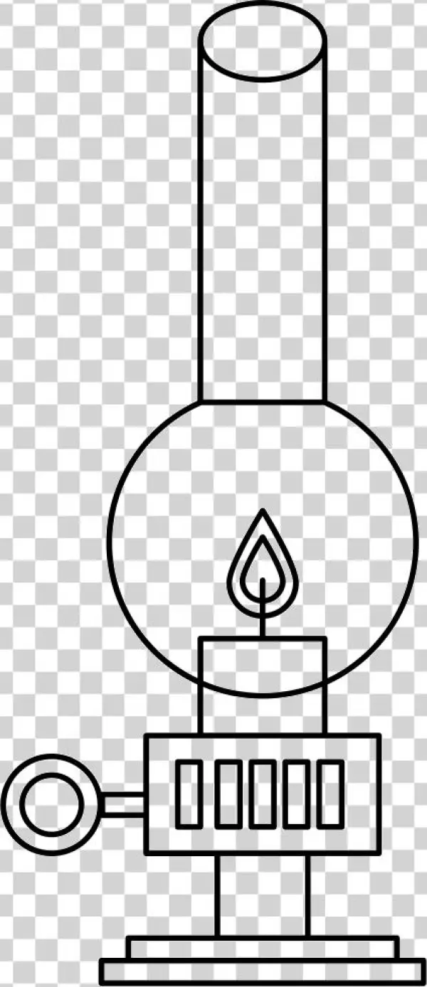 Oil Lamp Light - Icon
