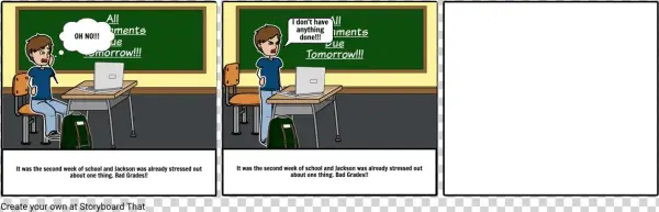 Stress Book - Cartoon