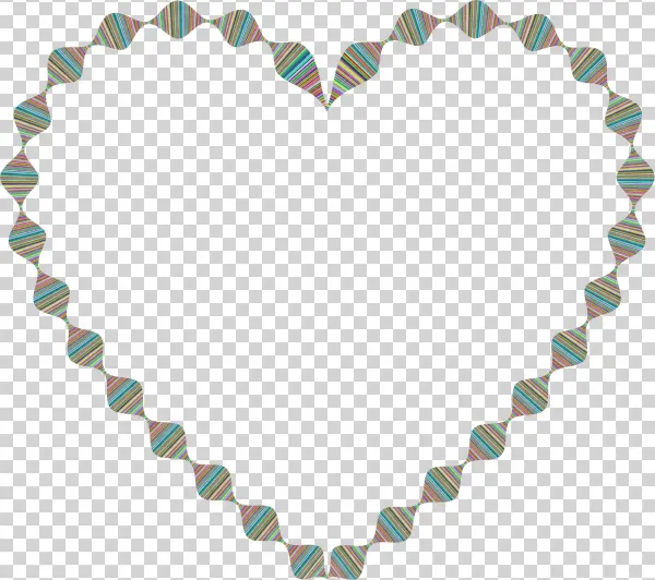 This Free Icons Png Design Of Prismatic Waves Heart