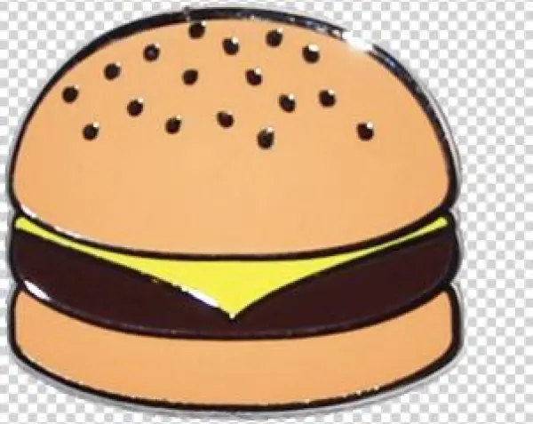 Burger - Burger Pin Png