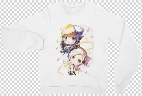 Chibi Mercy And Pharah - Crew Neck