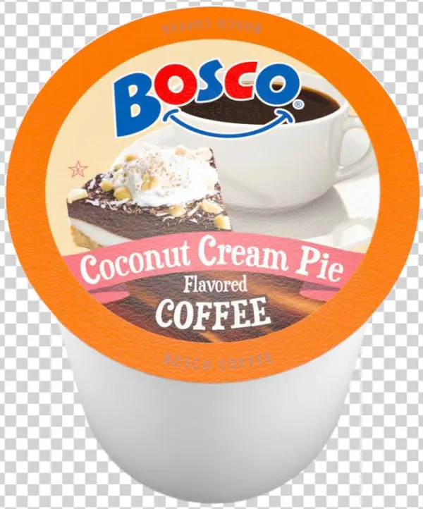 Coconut Cream Pie Coffee - Bosco Single-cup Coffee For Keurig K-cup Brewers, Coconut