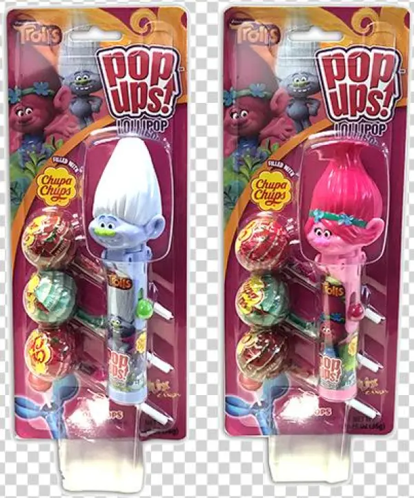 Dreamworks Trolls Pop Ups Lollipop - Flix Disney Frozen Anna Pop Ups Lollipop Dispenser