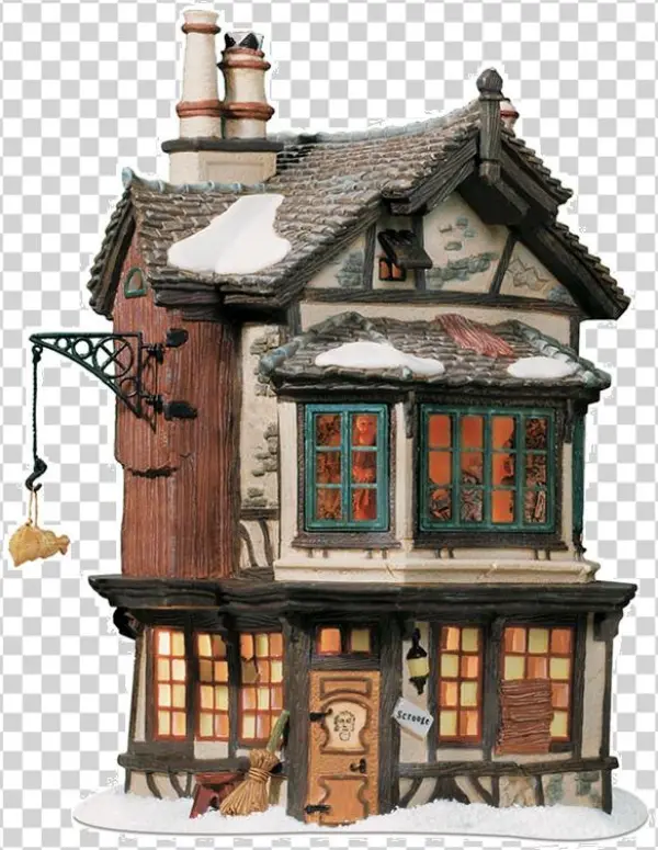 Ebenezer Scrooge's House - Department 56 Dept 56 Dickens Village Ebenezer Scrooge's