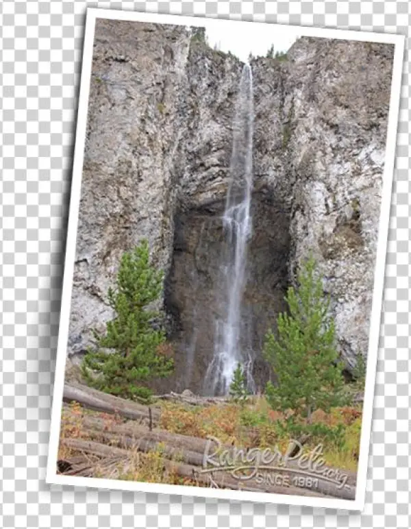 Fairy Falls In September - Yellowstone National Park, Fairy Falls