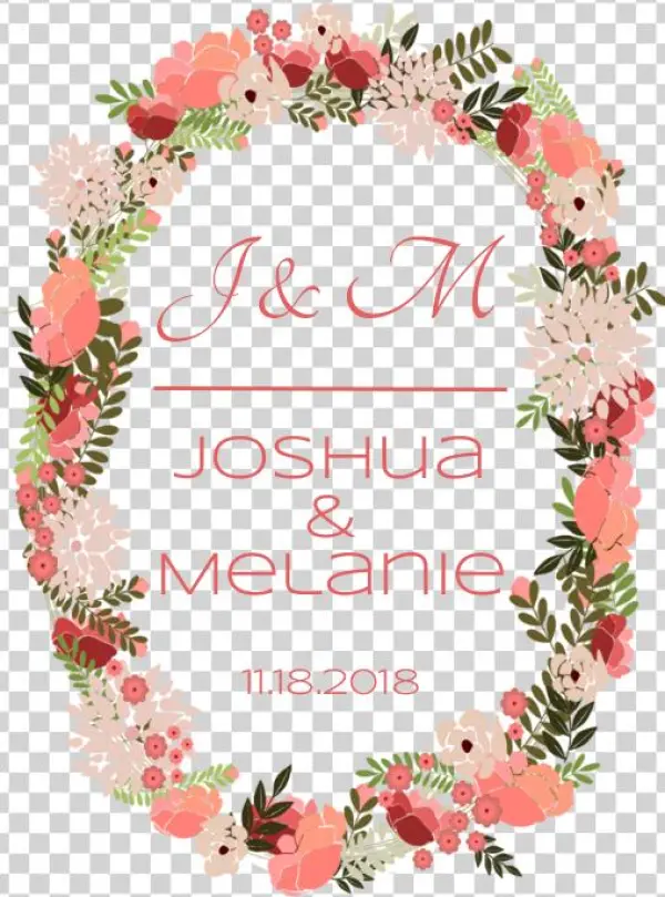 Floral Wreath - Notebook Journal Dot-grid,graph,lined,blank No Lined