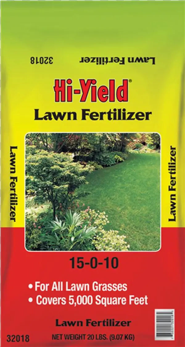 Hi-yield Lawn Fertilizer 20lb - Voluntary Purchasing Group Inc Lawn Fertilizer, 15-0-10,