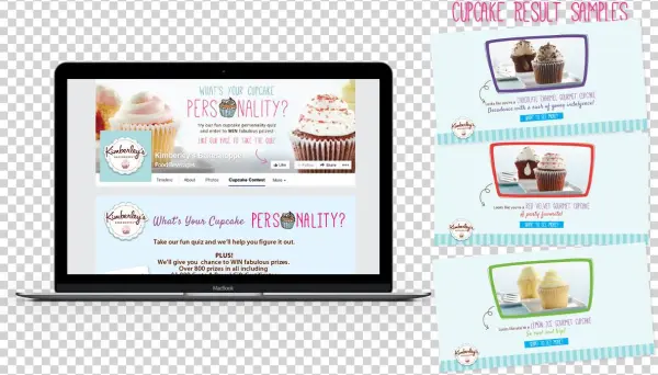 Kimberley Bakeshoppe Personality Quiz Cupcake Results - Cupcake