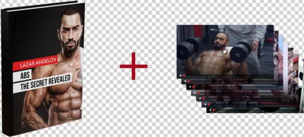 Lazar Angelov Abs - Lazar Angelov - Bodybuilding Muscle Man Wall Print