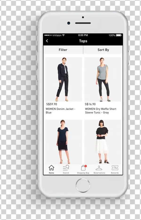 New Listings Page - Iphone