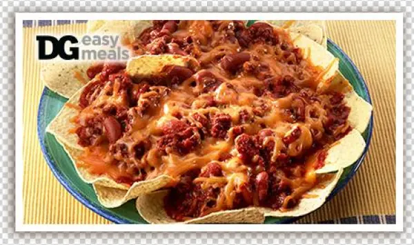 Ragu Chili Nachos - Chili Cheese Nacho Banner Sign Snack Melted Mexican