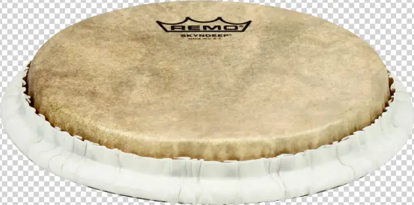 Remo Tucked Skyndeep Bongo Drumhead-calfskin Graphic, - Remo 7.15" Skyndeep Bongo Head