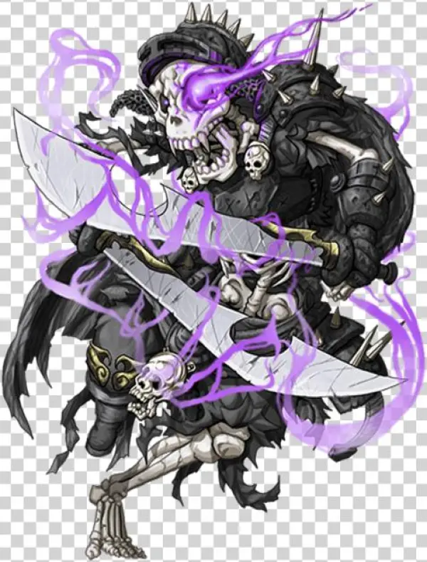 Scurge Skeleton Transparent - Illustration
