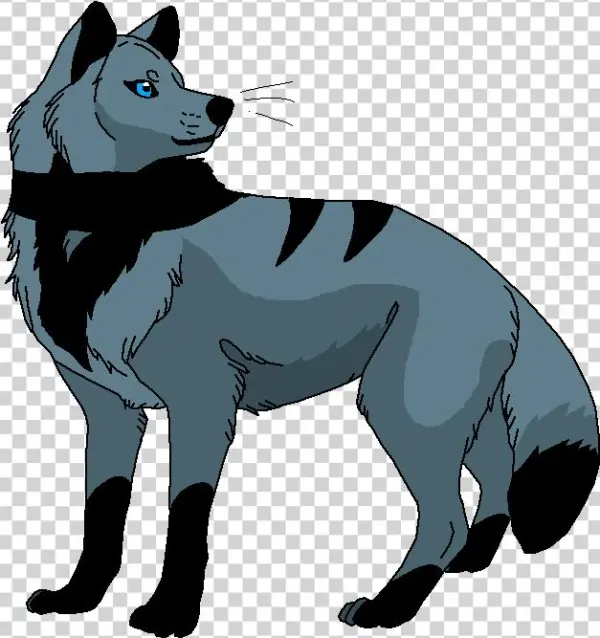 Strange Wolf - Dog Yawns