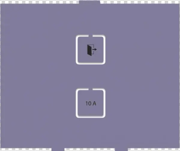 1 Momentary 1 On/off