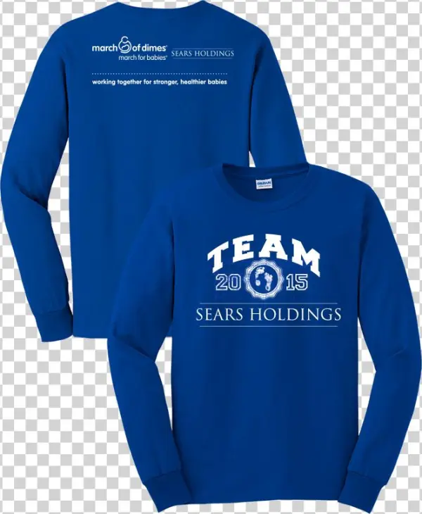 2015 March Of Dimes Sears Holding Long Sleeve Tees
