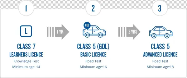 3 Stages To Getting Your Personal Driver's Licence
