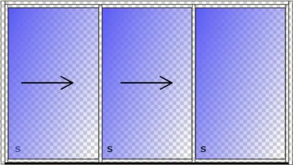 Aluminium Patio Sliding - Cross
