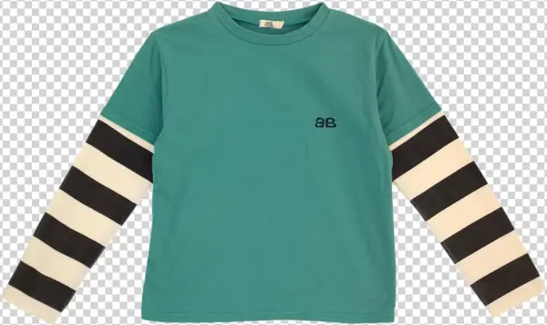 Bandy Button Kary Tee-shirt Long Sleeves