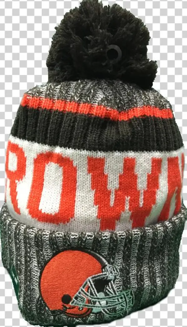 Cleveland Browns Nfl 17 Sideline Pom Toque