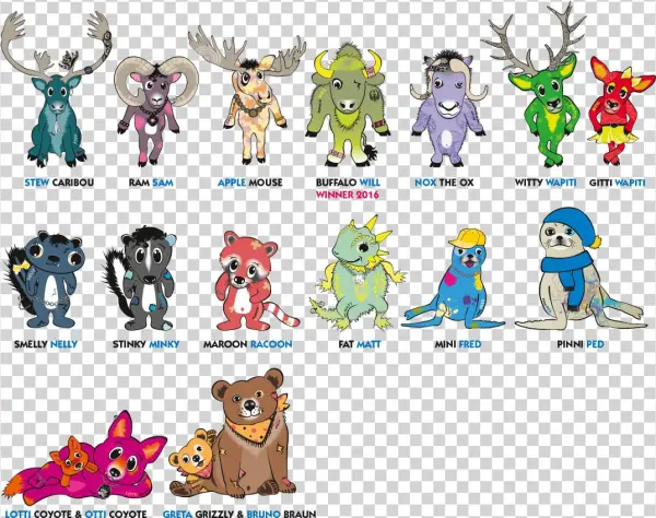 Crazy Shuttleberg Dolls 2014-2015 - Cartoon